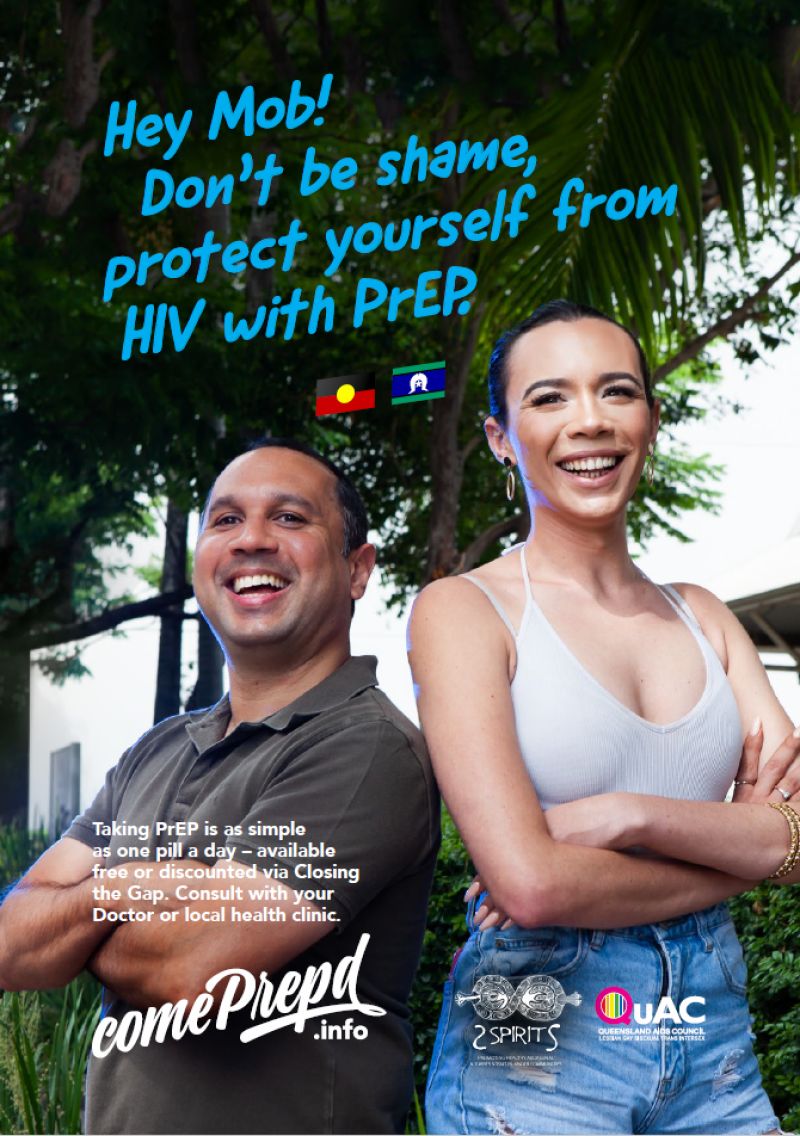 2 Spirits - Hey MOB! Dont be shame, protect yourself from HIV with PrEP.